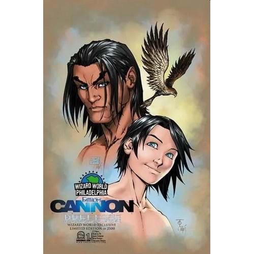 FATHOM CANNON HAWKE PRELUDE # 1 WIZARD WORLD PHILADELPHIA EXCLUSIVE MICHAEL TURNER VARIANT