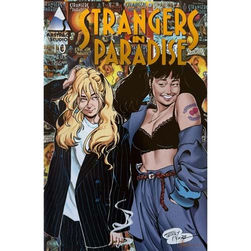 STRANGERS IN PARADISE (1994) # 10 GOLD SERIES REPRINT