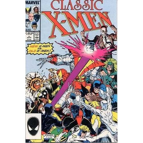 X-MEN CLASSIC (1986) #8 NEWSSTAND F