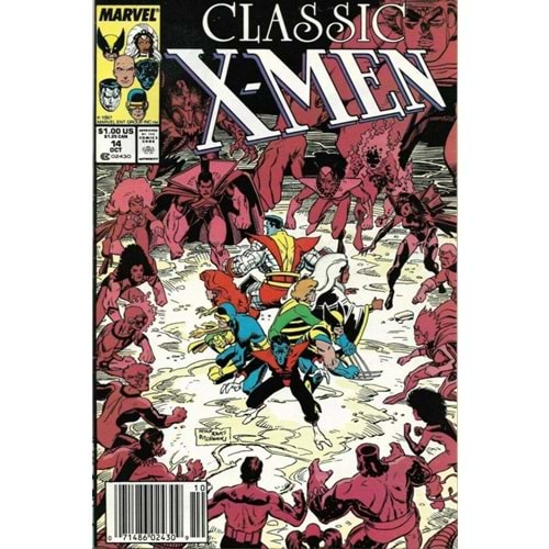 X-MEN CLASSIC (1986) #14 NEWSSTAND F