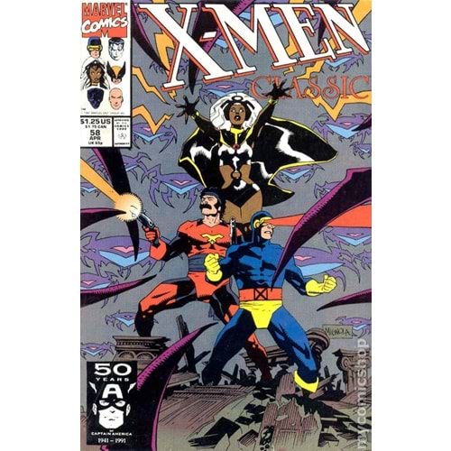 X-MEN CLASSIC (1986) #58 NEWSSTAND F