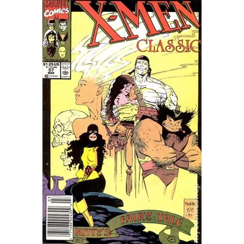 X-MEN CLASSIC (1986) #57 NEWSSTAND F