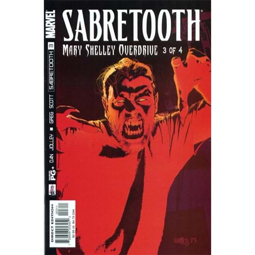 SABRETOOTH MARY SHELLEY OVERDRIVE #3 (OF 4)