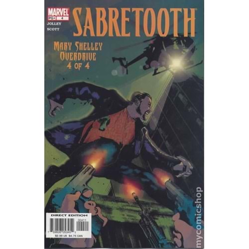 SABRETOOTH MARY SHELLEY OVERDRIVE #4 (OF 4)