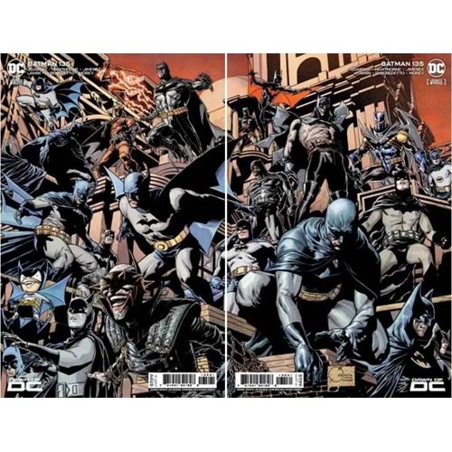 BATMAN (2016) # 135 COVER B+C JOE QUESADA CONNECTING VARIANT SET (#900)