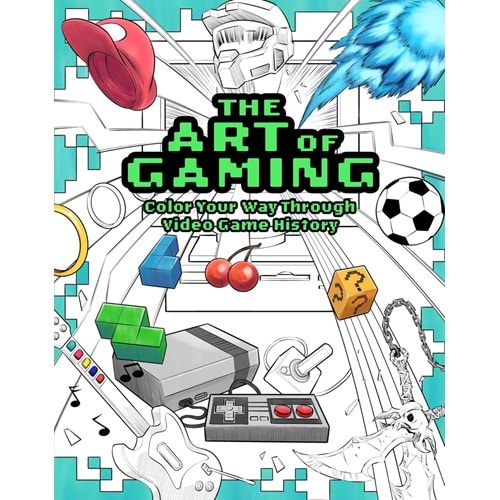 ART OF GAMING COLOR YOUR WAY THROUGH VIDEO GAME HISTORY TPB