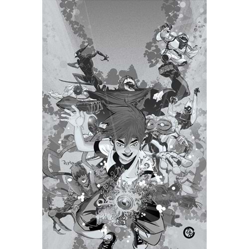 BEN 10 (2026) #1 COVER M 1:20 DUNCAN ROULEAU LINE ART VIRGIN VARIANT