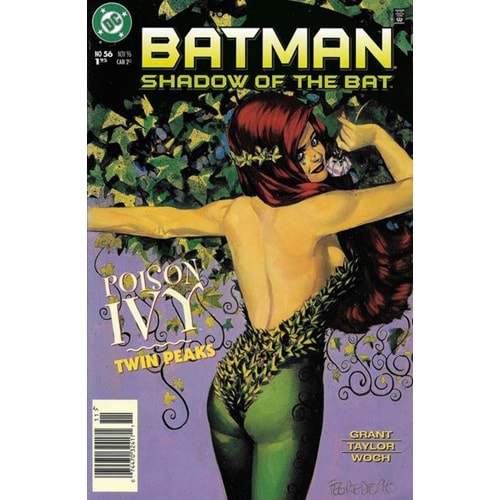 BATMAN SHADOW OF THE BAT # 56 NEWSSTAND (ARKA SAYFADA FİYAT ETİKETİ VAR)