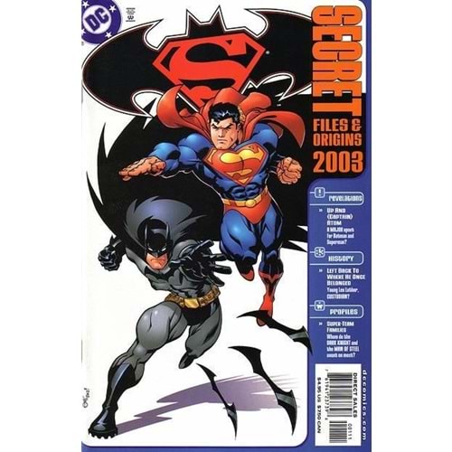 SUPERMAN BATMAN SECRET FILES & ORIGINS (2003) #1 (ONE-SHOT)