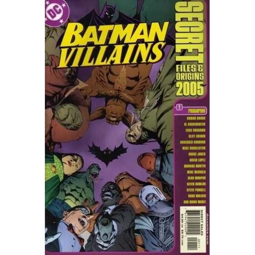 BATMAN VILLAINS SECRET FILES & ORIGINS (2005) #1 (ONE-SHOT)