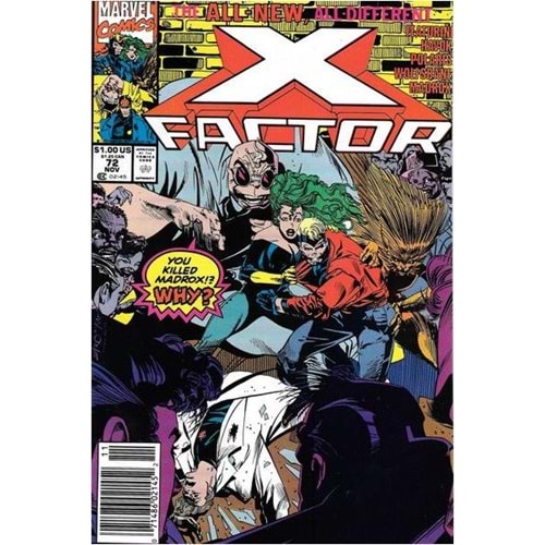 X-FACTOR (1986) # 72 NEWSSTAND