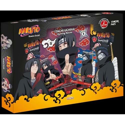 NARUTO TRADING CARD GAME ITACHI UCHIHA & KISAME HOSHIGAKI STARTER PACK