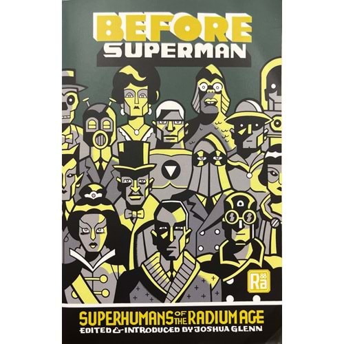 BEFORE SUPERMAN SUPERHUMANS OF THE RADIUM AGE NOVEL TPB (HASARLI, KÖŞEDEN DARBE ALMIŞ)