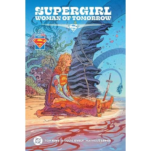 SUPERMAN DAY 2026 SUPERGIRL WOMAN OF TOMORROW THE DELUXE EDITION HC VARIANT DUST JACKET