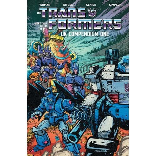 TRANSFORMERS UK COMPENDIUM VOL 1 TPB JORGE CORONA & MIKE SPICER COVER