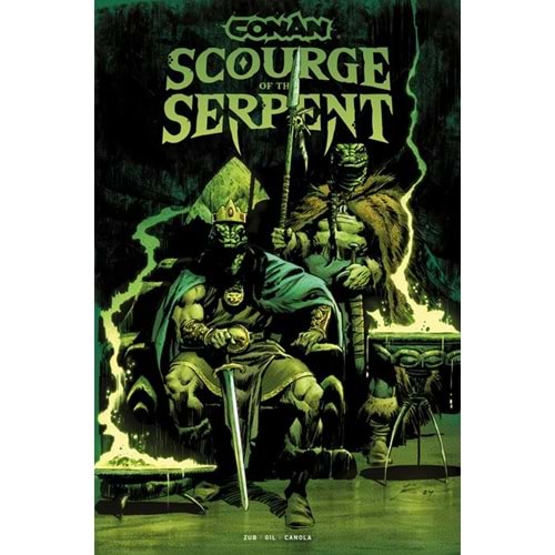 CONAN THE BARBARIAN SCOURGE OF THE SERPENT VOL 1 TPB DIRECT MARKET EDITION ROBERTO DE LA TORRE GLOW IN THE DARK COVER