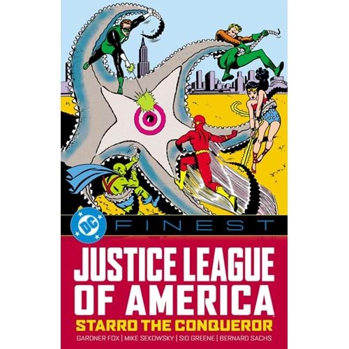 DC FINEST JUSTICE LEAGUE OF AMERICA STARRO THE CONQUEROR TPB