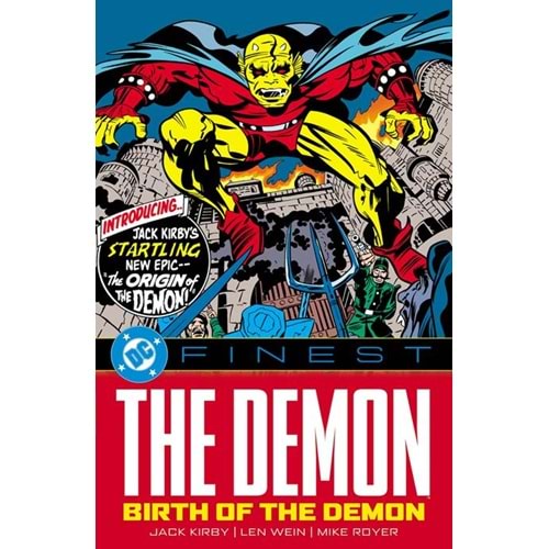 DC FINEST THE DEMON BIRTH OF THE DEMON TPB