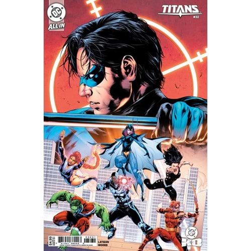 TITANS (2023) # 32 COVER C CAANAN WHITE CARD STOCK VARIANT (DC K.O.)