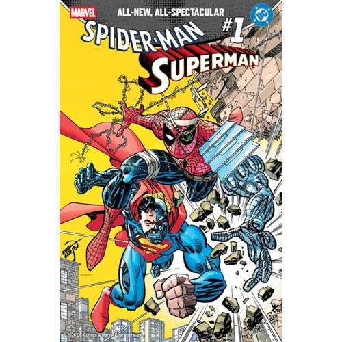 MARVEL DC SPIDER-MAN SUPERMAN #1 ERIK LARSEN VARIANT