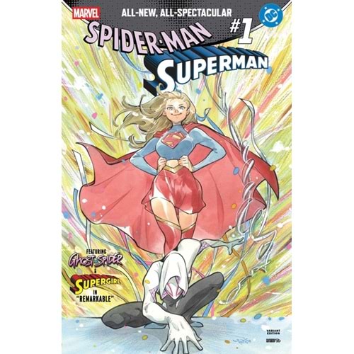 MARVEL DC SPIDER-MAN SUPERMAN #1 PEACH MOMOKO VARIANT