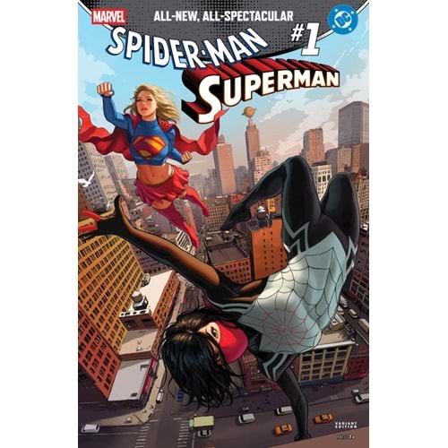 MARVEL DC SPIDER-MAN SUPERMAN #1 IVAN TALAVERA VARIANT