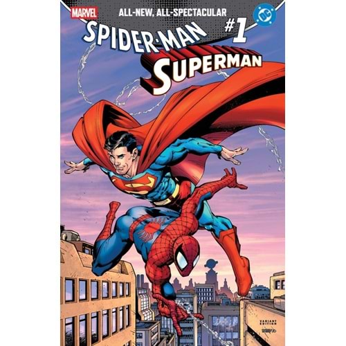 MARVEL DC SPIDER-MAN SUPERMAN #1 GREG CAPULLO VARIANT