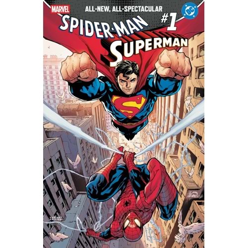 MARVEL DC SPIDER-MAN SUPERMAN #1 RYAN STEGMAN VARIANT
