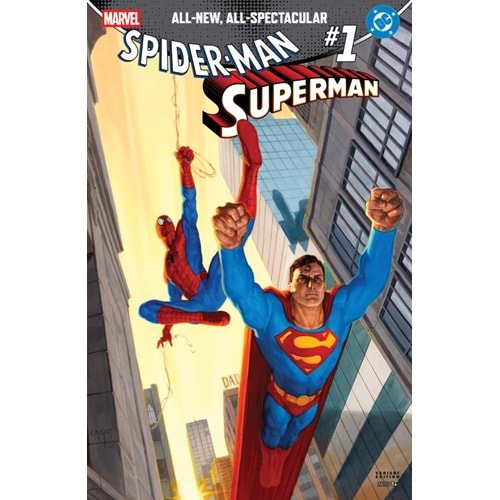 MARVEL DC SPIDER-MAN SUPERMAN #1 1:25 ERIK M GIST VARIANT