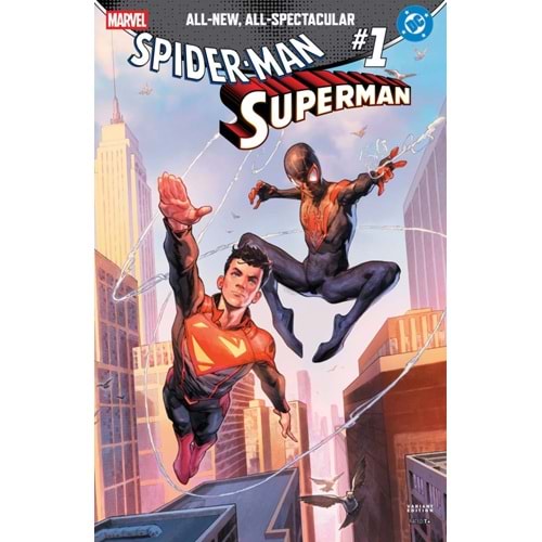 MARVEL DC SPIDER-MAN SUPERMAN #1 1:50 JEROME OPENA VARIANT