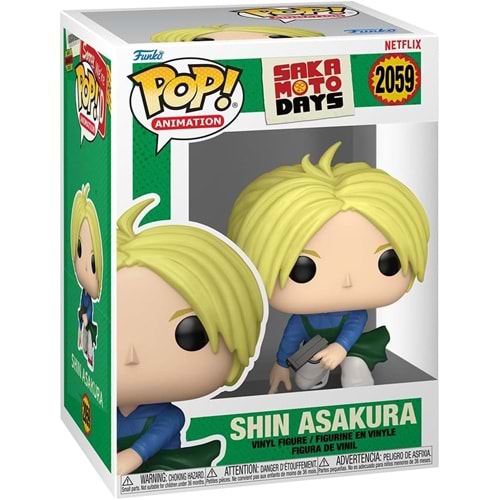 FUNKO POP ANIMATION SAKAMOTO DAYS SHIN ASAKURA 2059