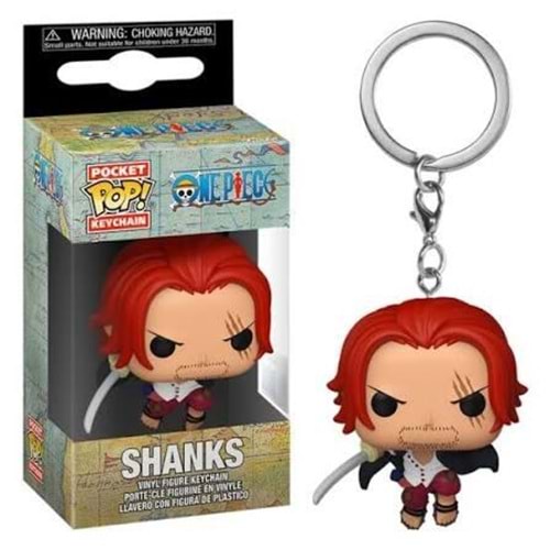 FUNKO POP ONE PIECE SHANKS KEYCHAIN