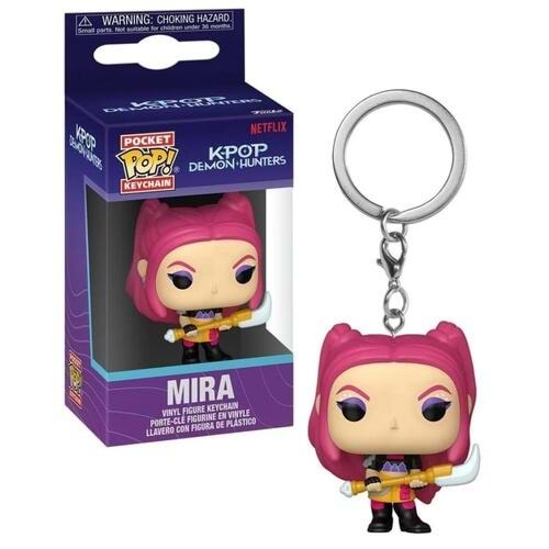 FUNKO POP K-POP DEMON HUNTERS MIRA KEYCHAIN
