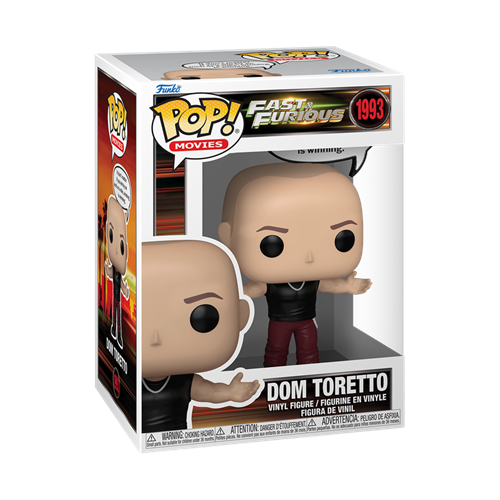FUNKO POP MOVIES FAST & FURIOUS DOM TORETTO 1993