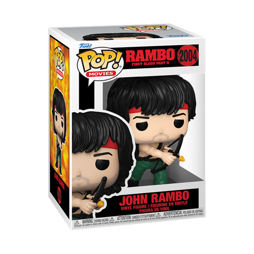 FUNKO POP MOVIES RAMBO FIRST BLOOD PART II JOHN RAMBO 2004