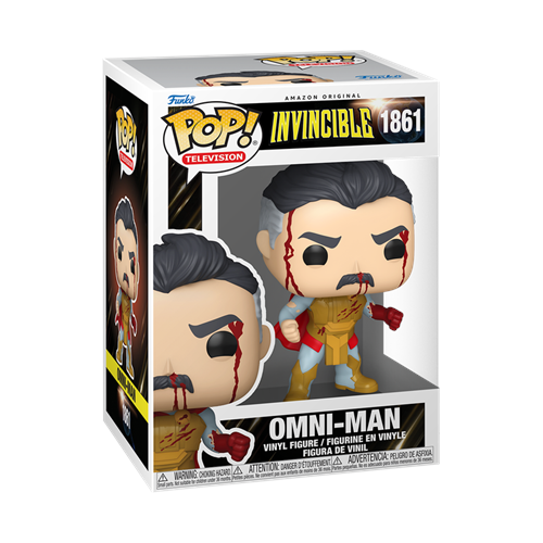 FUNKO POP TELEVISION INVINCIBLE OMNI-MAN BLOODY ARMOR 1861