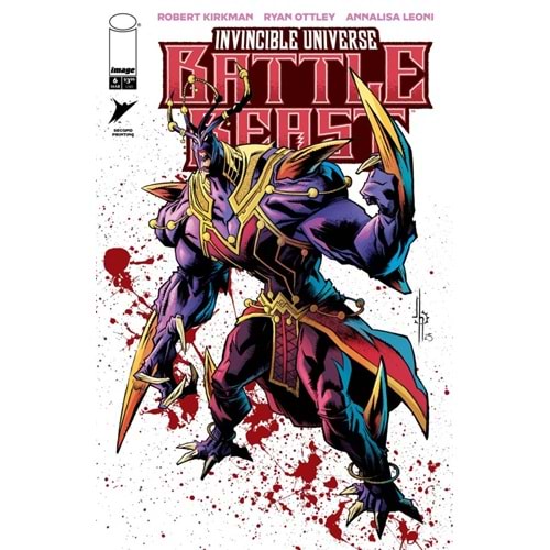 INVINCIBLE UNIVERSE BATTLE BEAST # 6 SECOND PRINTING