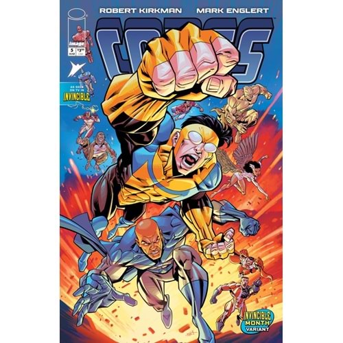 INVINCIBLE UNIVERSE CAPES #5 COVER F MARK ENGLERT INVINCIBLE TEAM UP VARIANT
