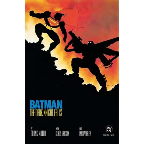 BATMAN THE DARK KNIGHT RETURNS #4 (OF 4) FACSIMILE EDITION COVER A FRANK MILLER
