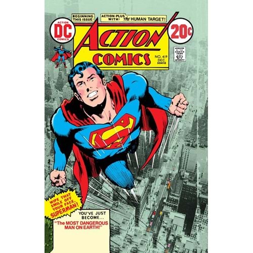 ACTION COMICS #419 FACSIMILE EDITION COVER B NEAL ADAMS FOIL VARIANT