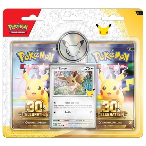 POKEMON TCG POKEMON 30TH CELEBRATION 2 PACK BLISTER