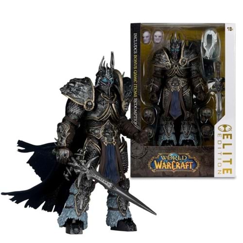 MCFARLANE ELITE EDITION WORLD OF WARCRAFT THE LICH KING
