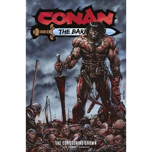 CONAN THE BARBARIAN (2023) VOL 7 THE CONQUERING CROWN TPB DIRECT MARKET EDITION BART SEARS COVER