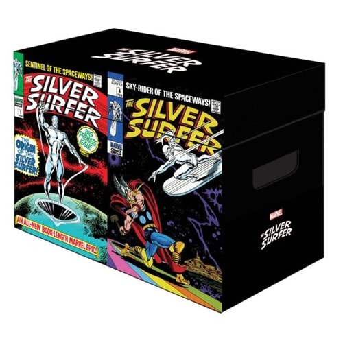 MARVEL SILVER SURFER SHORT BOX - KISA ÇİZGİ ROMAN SAKLAMA KUTUSU