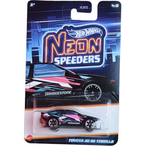 HOT WHEELS NEON SPEEDERS TOYOTA AE-86 COROLLA