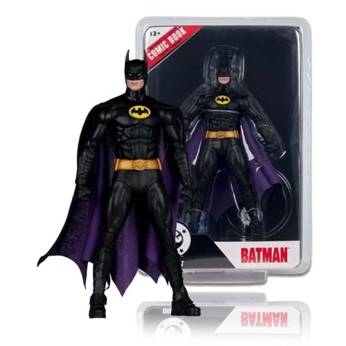 MCFARLANE PAGE PUNCHERS BATMAN 89 BATMAN 7-INCH FIGURE WITH COMIC