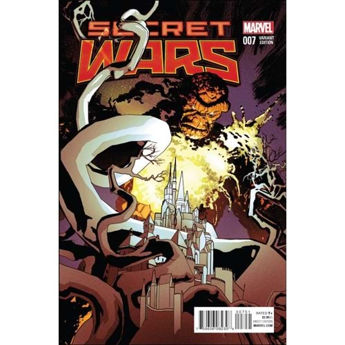 SECRET WARS (2015) # 7 1:25 COKER VARIANT