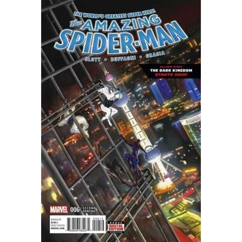 AMAZING SPIDER-MAN (2015) # 6 SECOND PRINTING