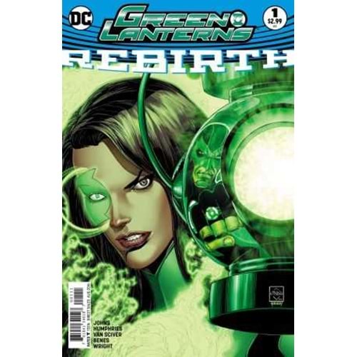 DF Green Lanterns Rebirth # 1 Ethan Van Sciver İmzalı Sertifikalı