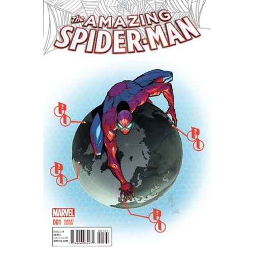 AMAZING SPIDER-MAN (2015) # 1 1:50 CAMUNCOLI VARIANT